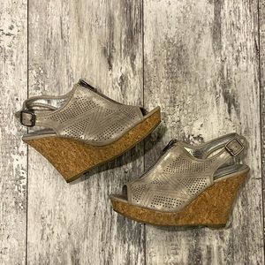 Rampage wedge heels.